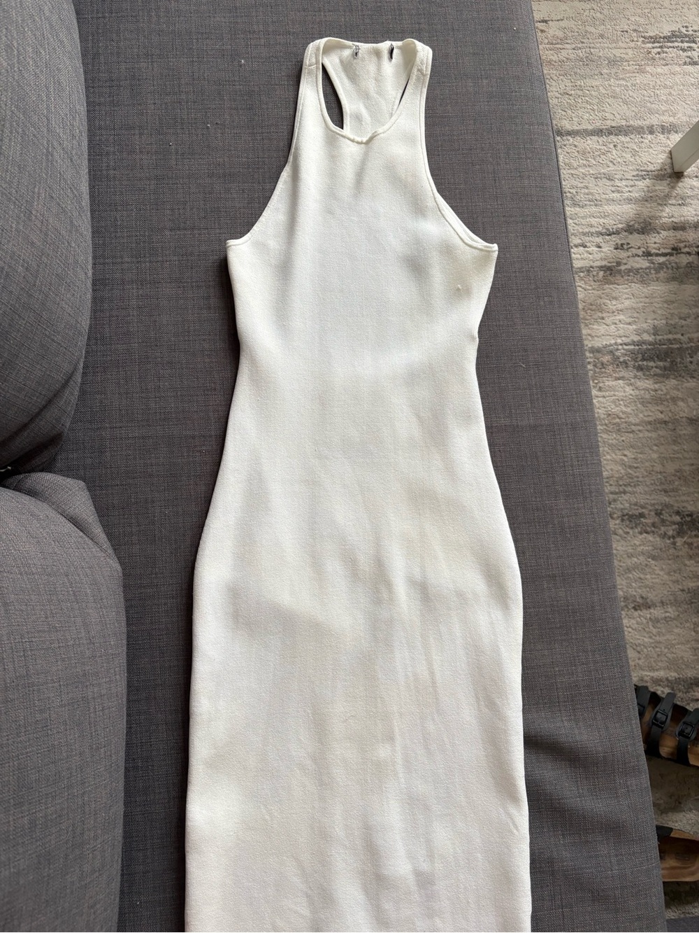Sunday Best Cream Racerback Maxi Dress